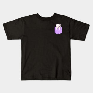 Cute bear in pocket Kids T-Shirt